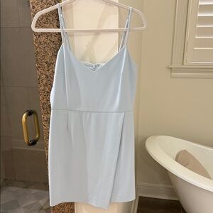 French Connection Light Blue Mini Dress